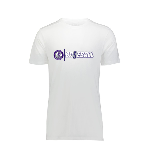 [FTSCUBWH-AS-LOGO1] Decker Men's Tri-Blend T-Shirt - Short Sleeve (Adult S, White, Logo 1)
