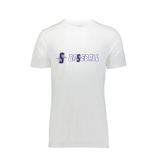 [FTSCUBWH-YS-LOGO2] Decker Youth Tri-Blend T-Shirt - Short Sleeve (Youth S, White, Logo 2)